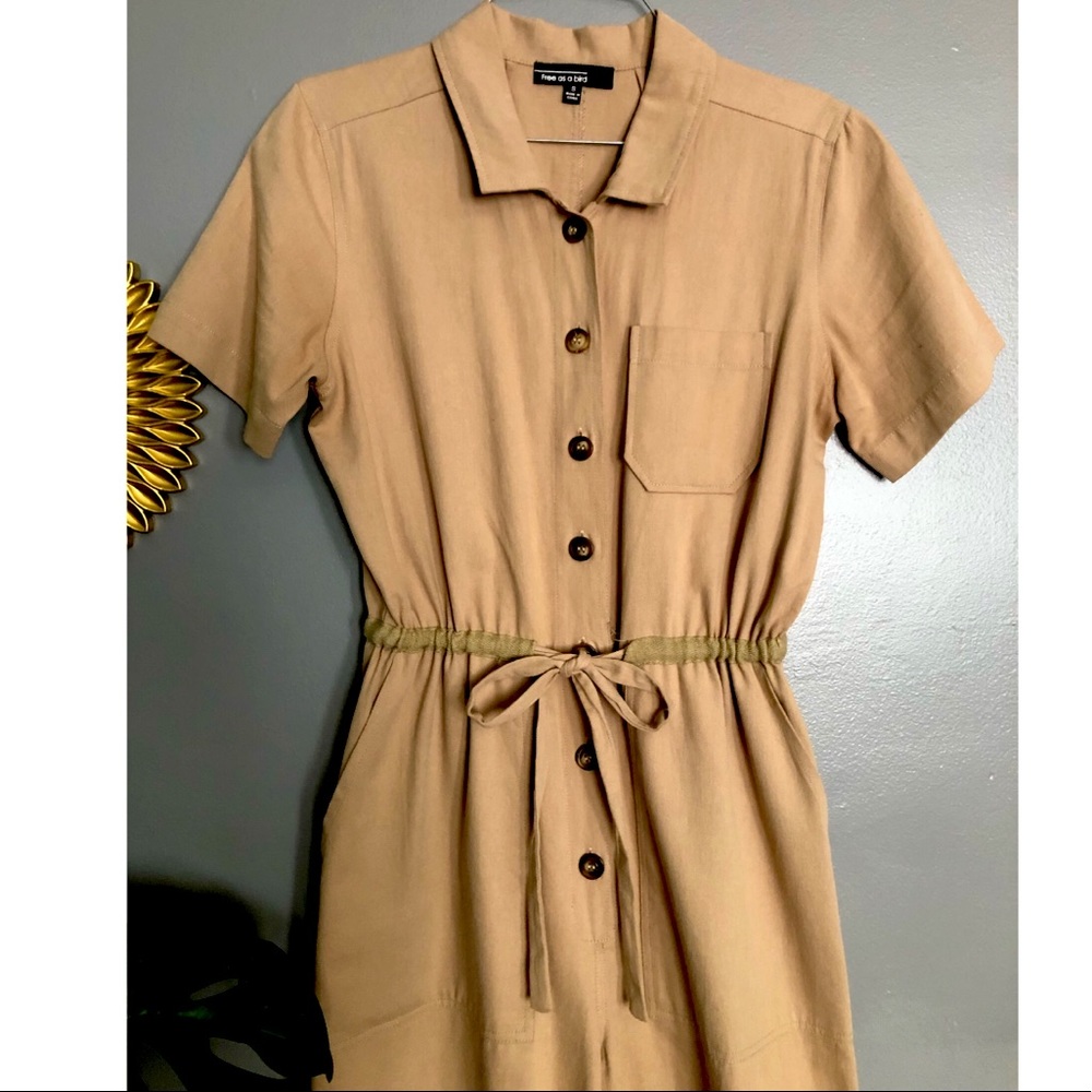 Cotton Utility Jumpsuit